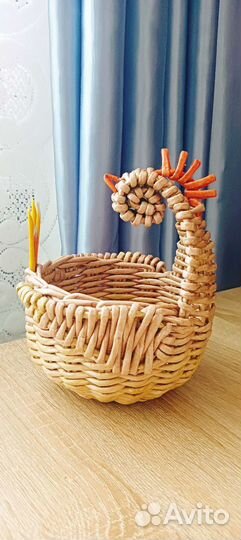 Корзина плетеная