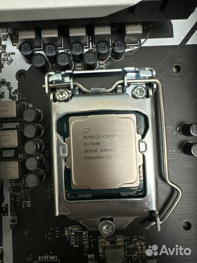 Комплект процессор, материнка и оперативка