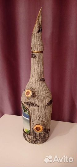 Декоративная бутылка для вина
