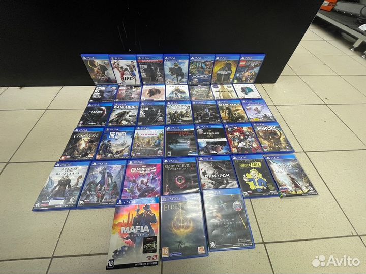 Диски игры для ps4