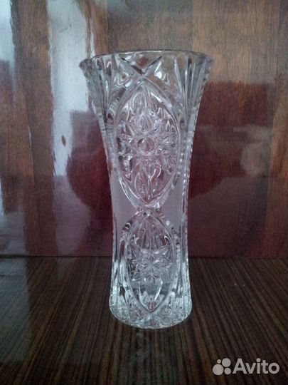 Вазы для цветов. Богемия. Хрусталь