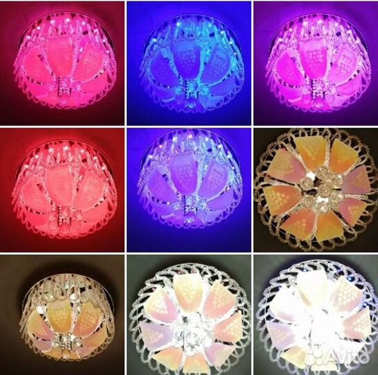 Люстра с пультом