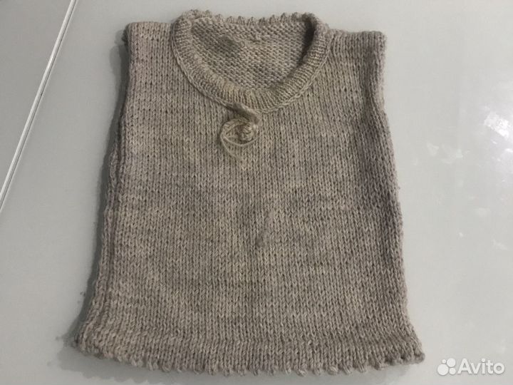 Желетка шерстяная детская