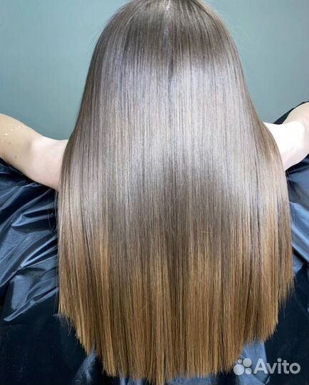 Кератиновое выпрямление ботокс волос