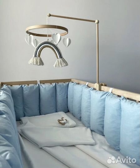 Бортики в кроватку