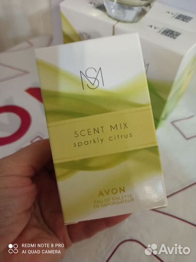 Avon зелёный чай,цитрус/подробно в описании