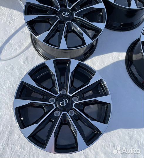 Оригинальные диски heritage black vision LX570