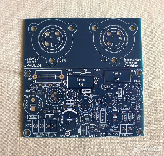 Радиоконструктор усилитель 20Вт Leak30 клон гт806