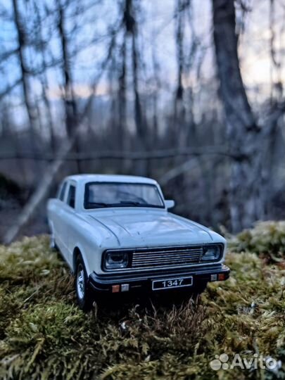 Металлическая модель москвич 2140 SL