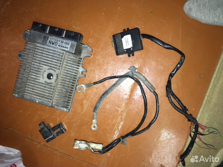 Блок управ/двигателе, эмулятор катилиз., клемма