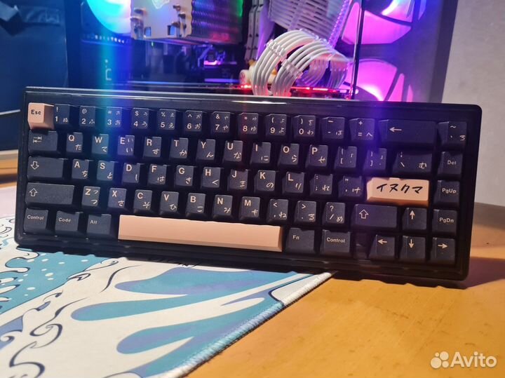 Кастомная клавиатура на базе GAS67