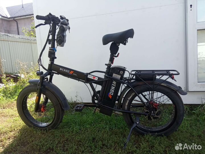Велосипед складной электрический