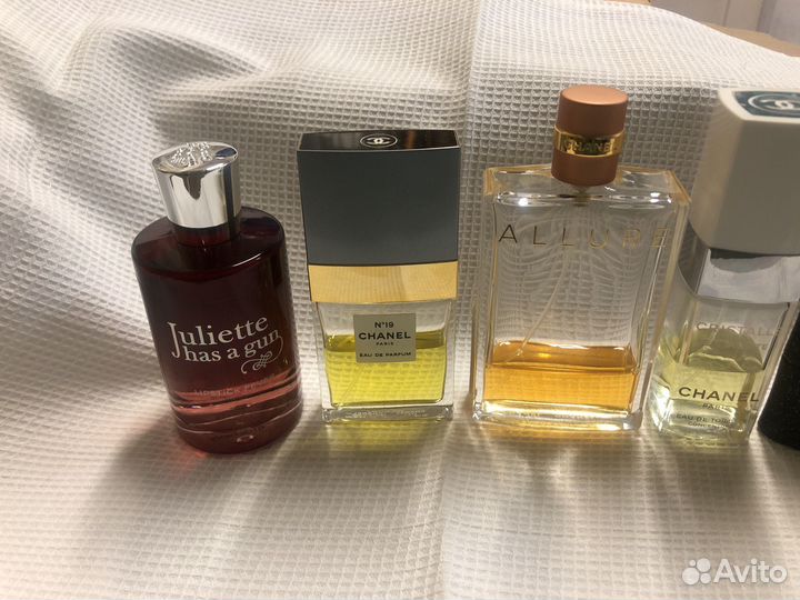 Духи остаток во флаконе Chanel,YSL,Givenchy