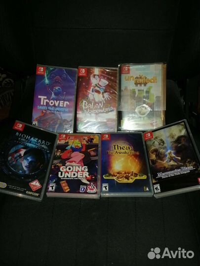 Игры 7 штук для Nintendo Switch