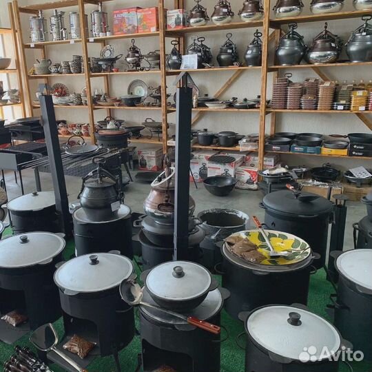 Узбекские и Афганские казаны от 3.5л до 100 литров