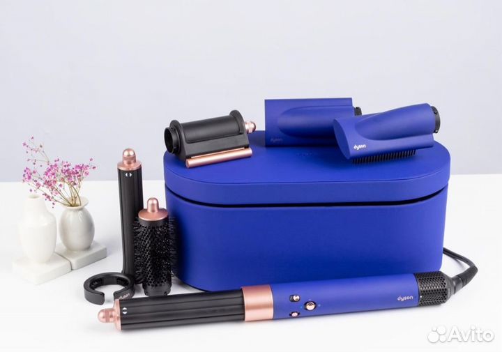 Стайлер Dyson Complete Long Hs05 Vinca Blue