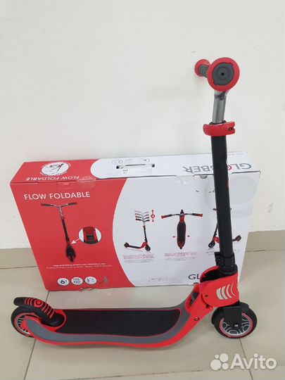 Самокат Globber складной Foldable Flow 125 Red