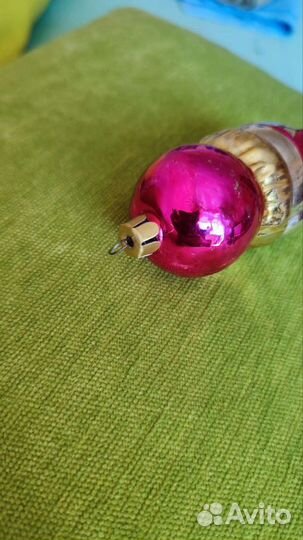 Красная шапочка новогодняя игрушка СССР