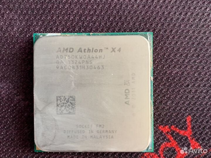 Процессор amd athlon X4