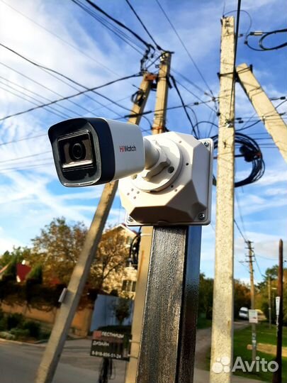 Установка видеонаблюдения