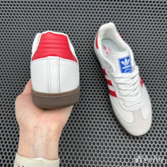 Кроссовки Adidas Samba Red line