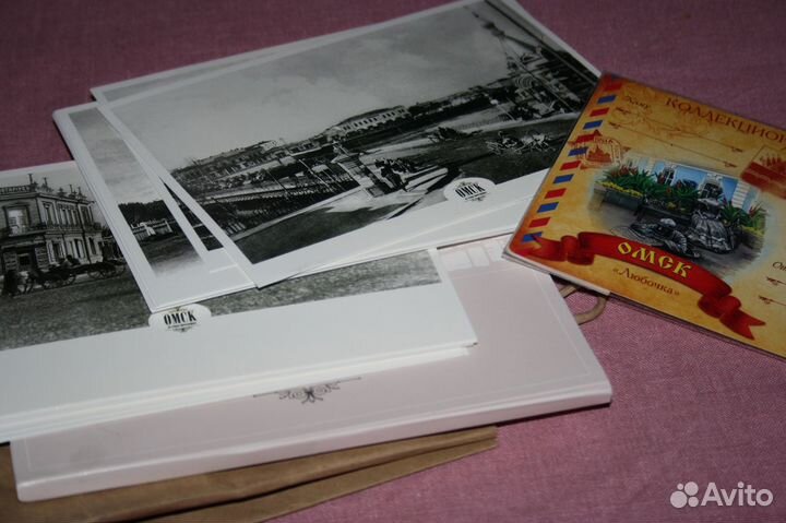 Вышлю 2шт подарок набор открыток стиле винтаж Омск