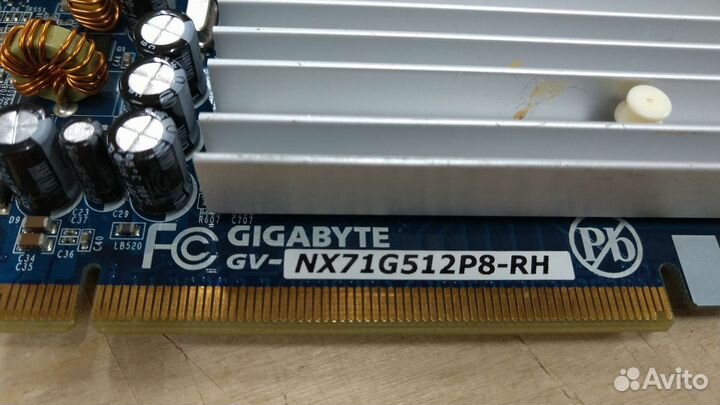 Видеокарта gigabyte geforce 7100 gs 512 Mb