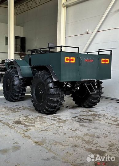 Переломка Grizzly (Снегоход - Болотоход)