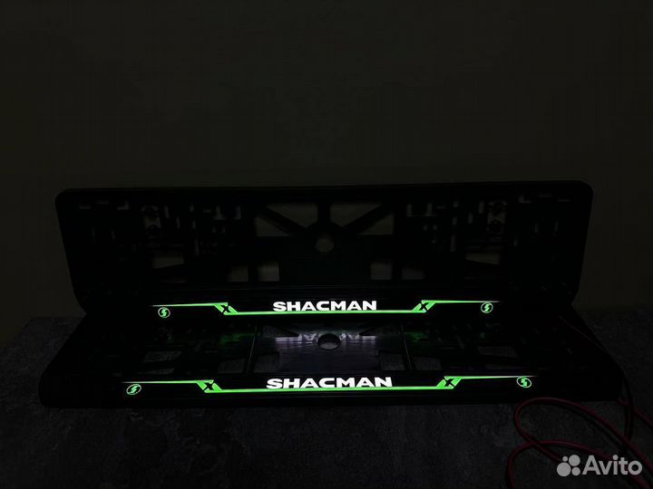 Номерная рамка с вашим логотипом