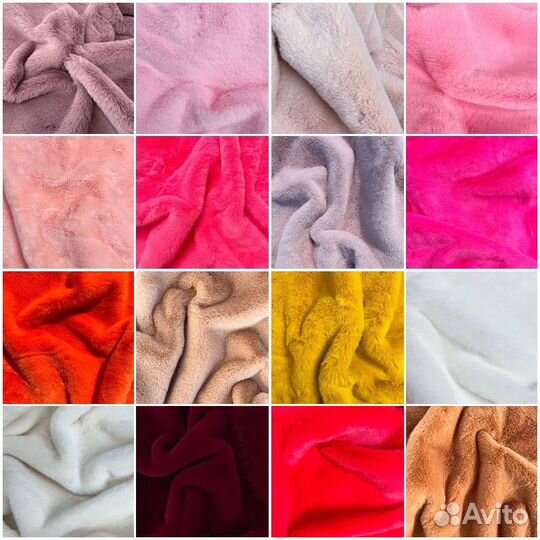 Шарф цепь из меха на заказ