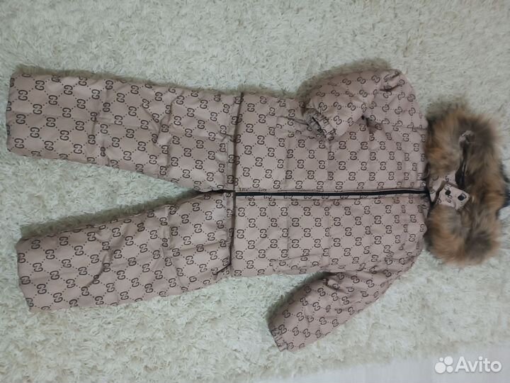 Зимний костюм для девочки 110,116,120