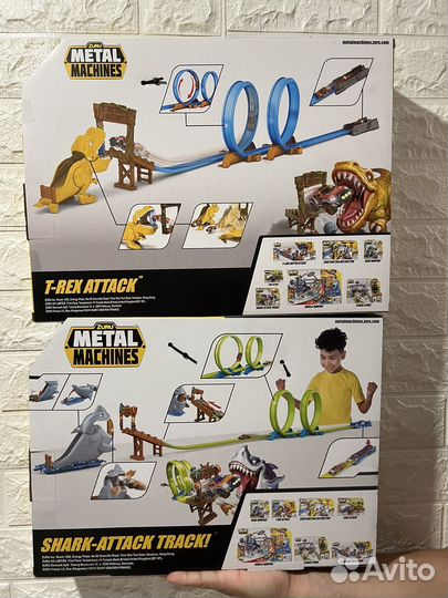 Трек новый zuru metal акула/динозавр