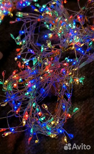 Гирлянда штора Роса, 3х2 метра