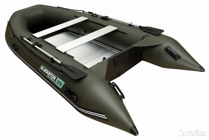 Надувная лодка gladiator (Гладиатор) C370AL
