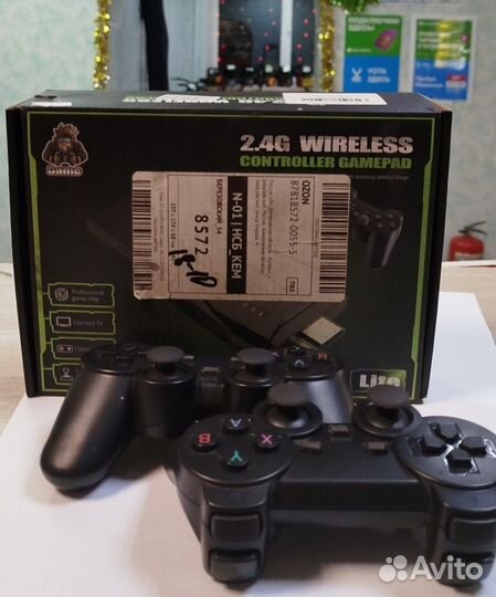 Портативная игровая консоль 2.4G Wireless Controll