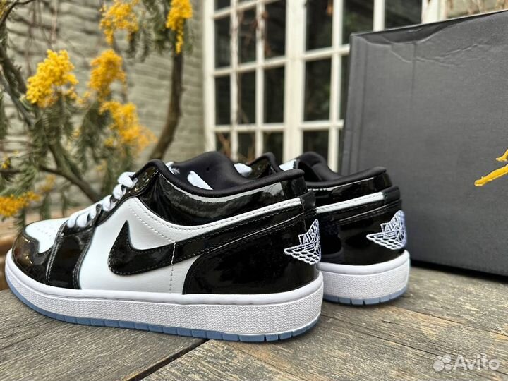 Кроссовки nike AIR jordan 1 LOW SE concord