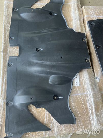 Защита передяя и задняя Tesla model 3 Y пластик