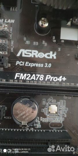 Материнская плата FM2A78 Pro4+