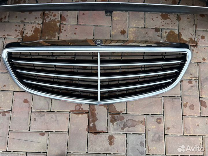 Передний бампер на mercedes c205 w205