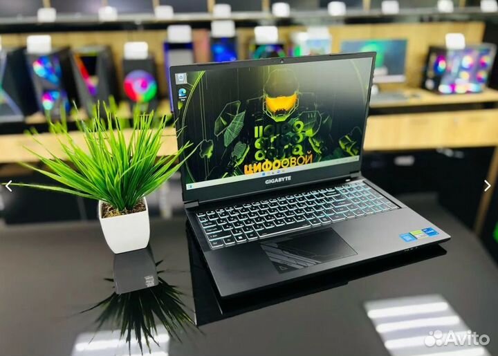 Игровой ноутбук intel Core i5-12500H/RTX 4060/SSD