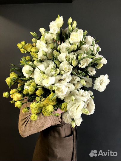 Цветы букеты с доставкой Эустома