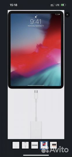 Адаптер Apple USB Type-C для чтения SD карт