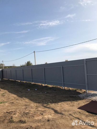 Заборы ограждения евро-заборы