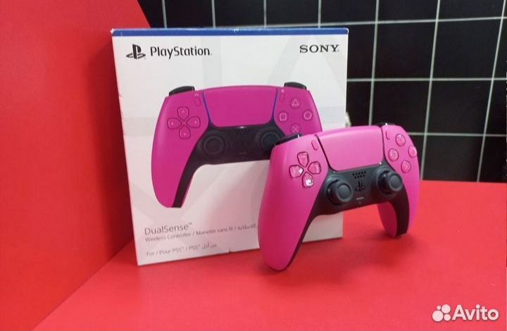 PlayStation 5 геймпад (розовый)