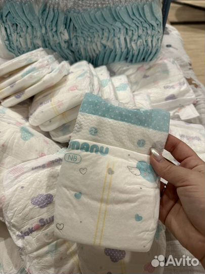 Подгузники 1 размер 87шт