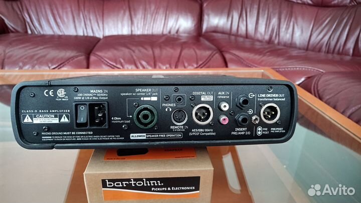 Усилитель для бас гитары ts electronic RH750