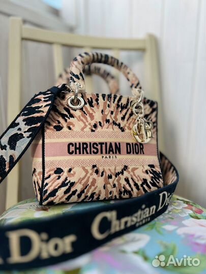 Сумка Christian Dior Lady D-lite Оригинал