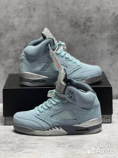 Кроссовки Nike Air Jordan 5 зимние (Арт.36215)