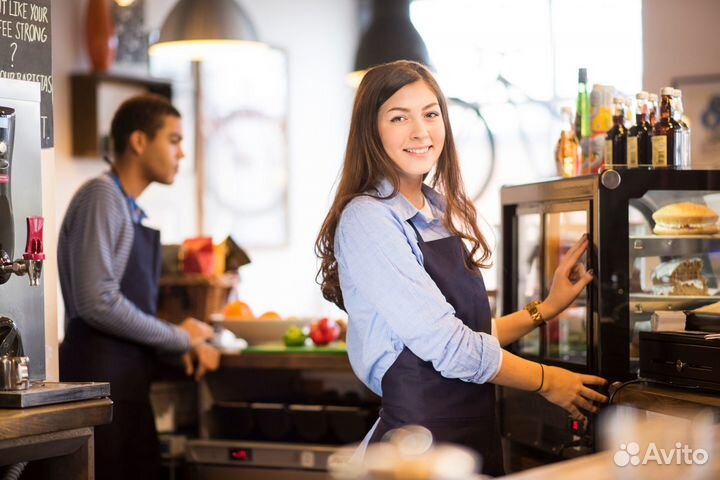 Продавец в ресторан