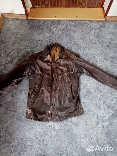 Кожаная куртка шевретка